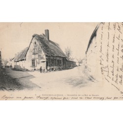 60 CREVECOEUR-LE-GRAND. Chaumière de la Rue du Gallet 1903