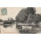 61 CHANDAI. Une vue de l'Iton avec rameurs et Jardiniers 1905