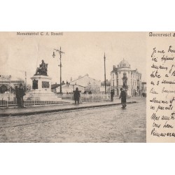Roumanie BUCURESCI BUCAREST. Monumentul Rosetti 1905