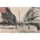13 MARSEILLE. Tramways, attelages et Café Riche sur la Cannebière 1905