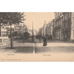 Belgique VERVIERS. Place verte vers 1900