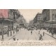 13 MARSEILLE. Cafés et tramways sur la Cannebière 1905