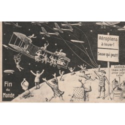 Astronomie FIN DU MONDE. Aéroplans à louer "Sauve qui peut" !...