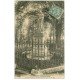 carte postale ancienne 21 ALISE-SAINTE-REINE. Les Trois Ormeaux et Statue 1906
