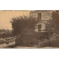93 NOISY-LE-SEC. Restaurant Coin des 4 Communes bord Canal de l'Ourcq