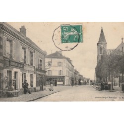 93 BONDY. Commerce "Au Paradis des enfants" Place de l'Eglise 1910