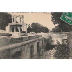 93 AULNAY-SOUS-BOIS. Les Fossés du Château après la Guerre de 1870