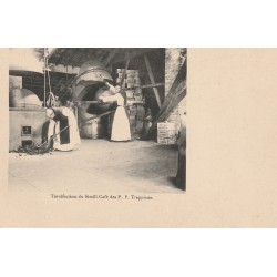 61 LA GRANDE-TRAPPE. Torréfaction du Simili-Café des Trappistes vers 1900