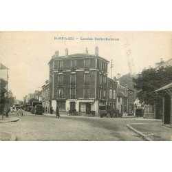 93 NOISY-LE-SEC. "Au petit Bar" Carrefour Denfert-Rochereau et rue Marceau 1939