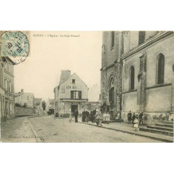 93 BONDY. Le Petit Portail et Café "Au Bon Bourgogne" 1905