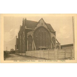 93 ROMAINVILLE. L'Eglise Quartier des Grands-Champs