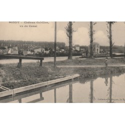 93 BONDY. Château Gabillon vu du Canal