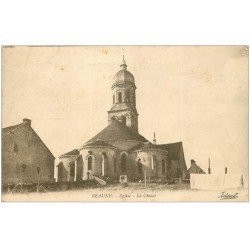 carte postale ancienne 21 BEAUNE. Eglise le Chevet