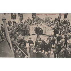 47 MEZIN. Fêtes Présidentielles Fallières la danse des chaises 1906