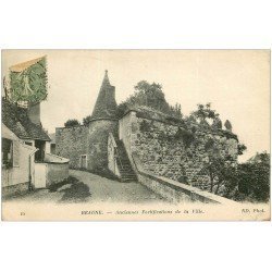 carte postale ancienne 21 BEAUNE. Fortifications 1919