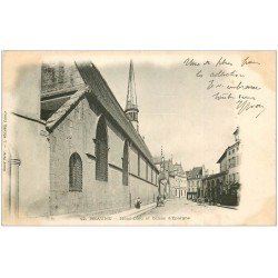 carte postale ancienne 21 BEAUNE. Hôtel-Dieu et Caisse d'Epargne 1903