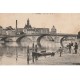 91 CORBEIL. Les Moulins après le Pont animation 1917