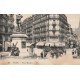 4 cpa 75 PARIS. Les Zeppelins maison éboulé, Monument de Raffet, Place Maubert et Eglise St-Nicolas du Chardonnet
