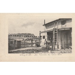 93 NOISY-LE-SEC. La Carrière du Vieux Parc avec vaches vers 1924