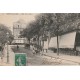 93 NOISY-LE-SEC. Café buvette rue de la Gare animation 1909