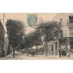 93 NOISY-LE-SEC. Restaurant "Au Casse-Croute" Av Victor Hugo coin Av de Rosny 1906