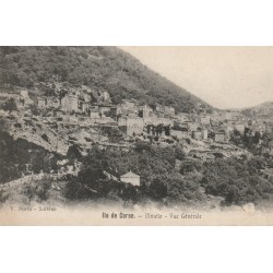 20 Corse OLMETO. Vue générale sur le Village