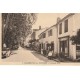 32 BARBOTAN-LES-TERMES. Coiffeur et Café Central sur Grande Rue