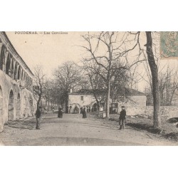 47 POUDENAS. Les Cornières animation 1905