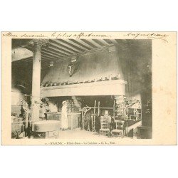 carte postale ancienne 21 BEAUNE. Hôtel-Dieu. La Cuisine 1903