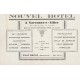 03 VARENNES-SUR-ALLIER. Nouvel Hôtel et Restaurant "Bacle" route Nationale carte publicitaire