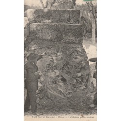 47 SOS. Découverte d'Assises gallo-romaines avec Archéologues 1913