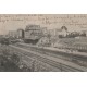 95 LA GARENNE-BEZONS. La Gare avec locomotive 1903