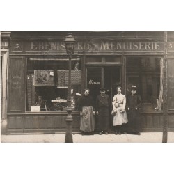 93 NOISY-LE-SEC. Ebénisterie Menuiserie 5 Bd de la République
