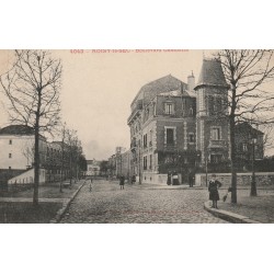 93 NOISY-LE-SEC. Boulevard Gambetta et rue Dombasle 1905