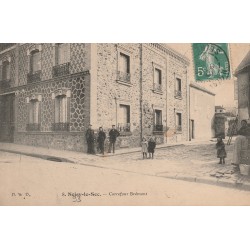 93 NOISY-LE-SEC. La petite Fontaine Carrefour Brément Brémont 1908