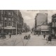 93 NOISY-LE-SEC. Hôtel des Voyageurs et Café rue Jean-Jaurès avec voiture ancienne