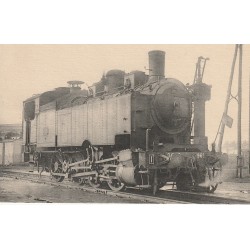 TRANSPORTS. Locomotives de l'Est machine 040 TA 965 à vapeur (Noisy-le-Sec)