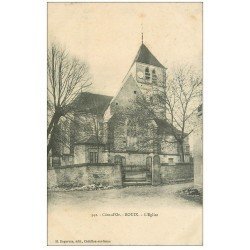 carte postale ancienne 21 BOUIX. L'Eglise 1907