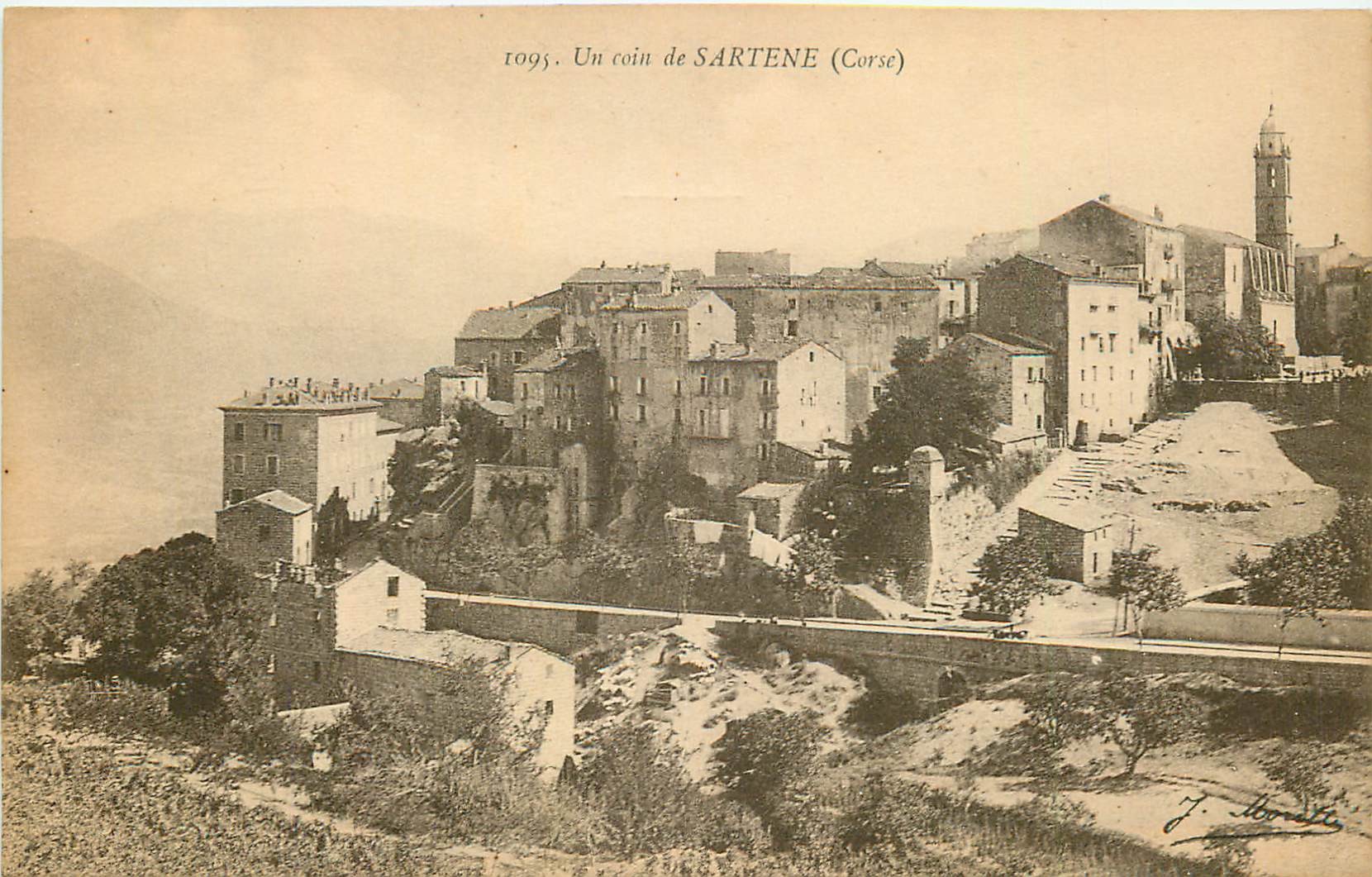 Carte Postale Ancienne – CPA 20 Corse Sartène – Années 1900 – Scène De Vie