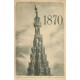 4 x cpa 67 STRASBOURG. Flèche Cathédrale, Place et Statue Gutemberg et Kleberplatz