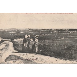 21 BEAUNE et ses vignobles. Vinicultrices au Chemin de Baptault 1916