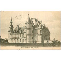 carte postale ancienne 21 CHATEAU DE BROCHON 1903