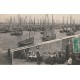 56 QUIBERON. Bateaux de Pêcheurs dans le Port et Ouvrières à l'Usine 1910