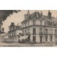 72 CHATEAU-DU-LOIR. Le Grand Hôtel Grimault avec voiture ancienne décapotable 1915