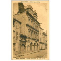 carte postale ancienne 21 CHATILLON-SUR-SEINE. Maison Philandrier