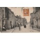 72 SABLE-SUR-SARTHE. Rue Saint Nicolas cycliste devant le Tabac 1929