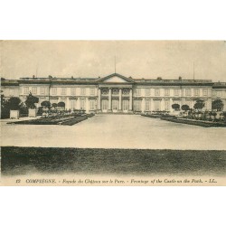 4 x cpa 60 COMPIEGNE. Parc du Château, Salon Conseil, Réception Marie-Antoinette et Chambre Napoléon Ier