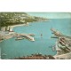 6 cpa NICE. Casino Bazar Parisien, Baie des Anges, Port Mont Boron, Pins Château, Promenade Anglais et Jetée