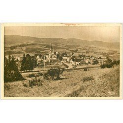 carte postale ancienne 03 LA CHABANNE en 1933. Trace café recto-verso