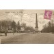 2 x cpa 91 BRUNOY. La Pyramide ave Tabac Buvette et la Mairie 1927